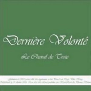 Cover DERNIÈRE VOLONTÉ